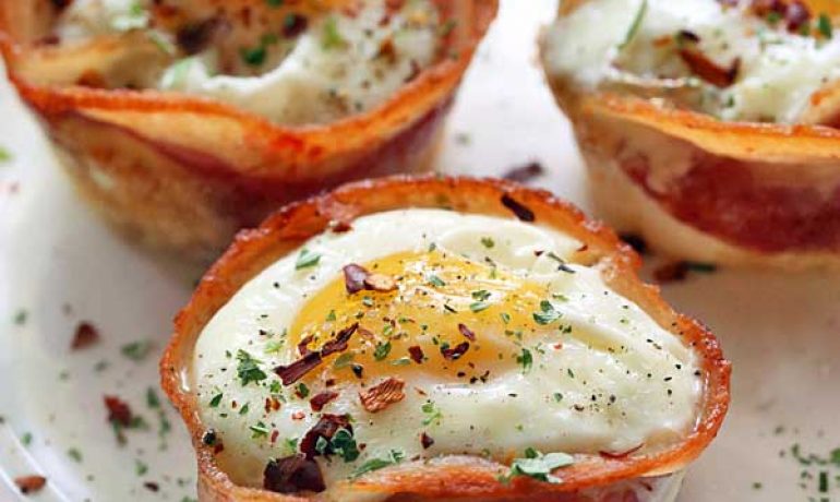 Bacon Egg Cups