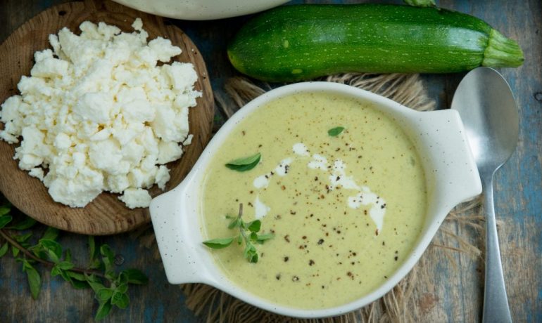 Cream of Zucchini Soup (Keto | Low-Carb)